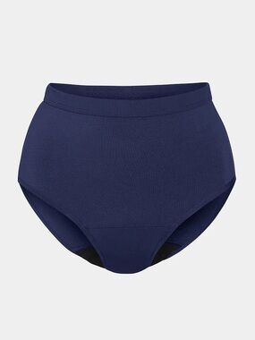 Knix Leakproof Cotton High Rise - Midnight Blue Period Panties